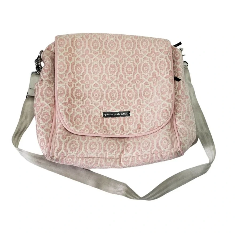 Petunia Pickle Bottom Boxy Backpack Diaper Bag Sweet‎ Pose Pink